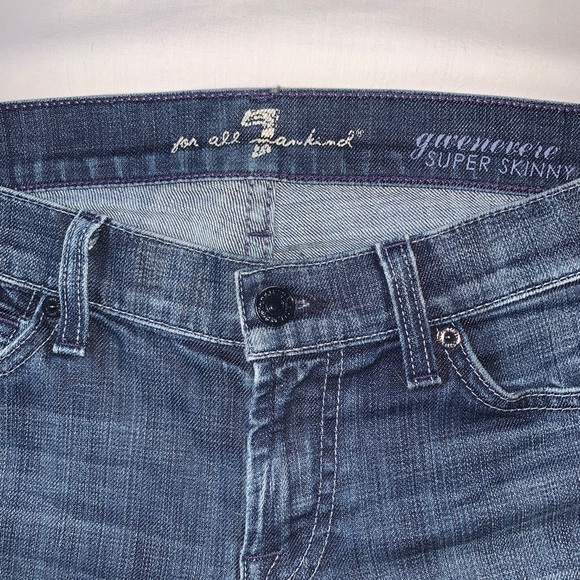 7 For All Mankind Skinny Jeans - Picture 3 of 4